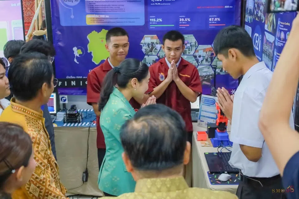 RAIL ต่อยอดหุ่นยนต์แขนกล CiRA Edu Robot สู่ระบบคัดแยกกุ้งอัจฉริยะ